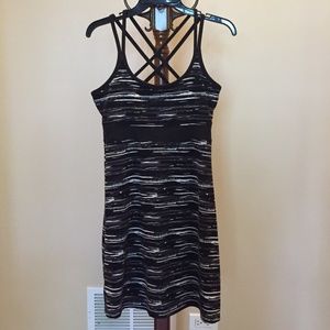 Soybu black/gray/cream sun dress